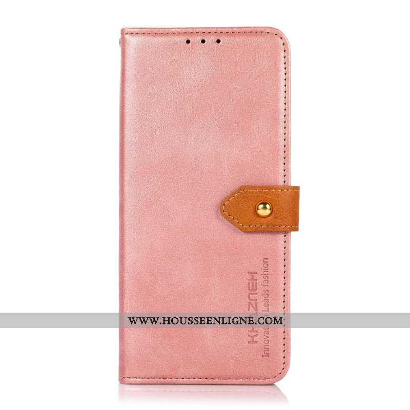 Housse Samsung Galaxy S26 Plus Fermoir Doré KHAZNEH