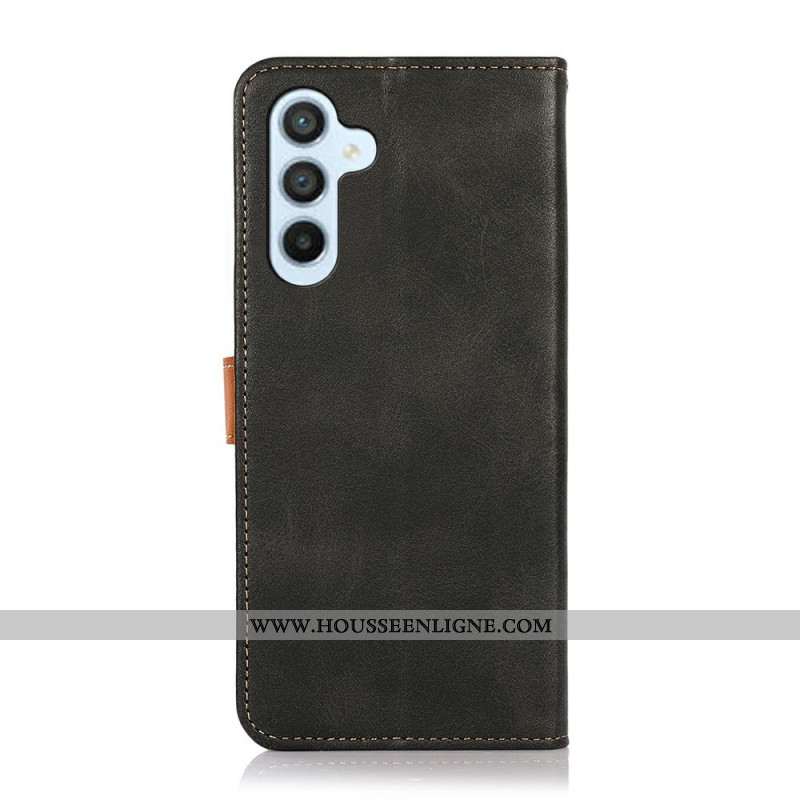 Housse Samsung Galaxy S26 Plus Fermoir Doré KHAZNEH