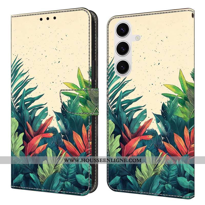 Housse Samsung Galaxy S26 Plus Feuilles