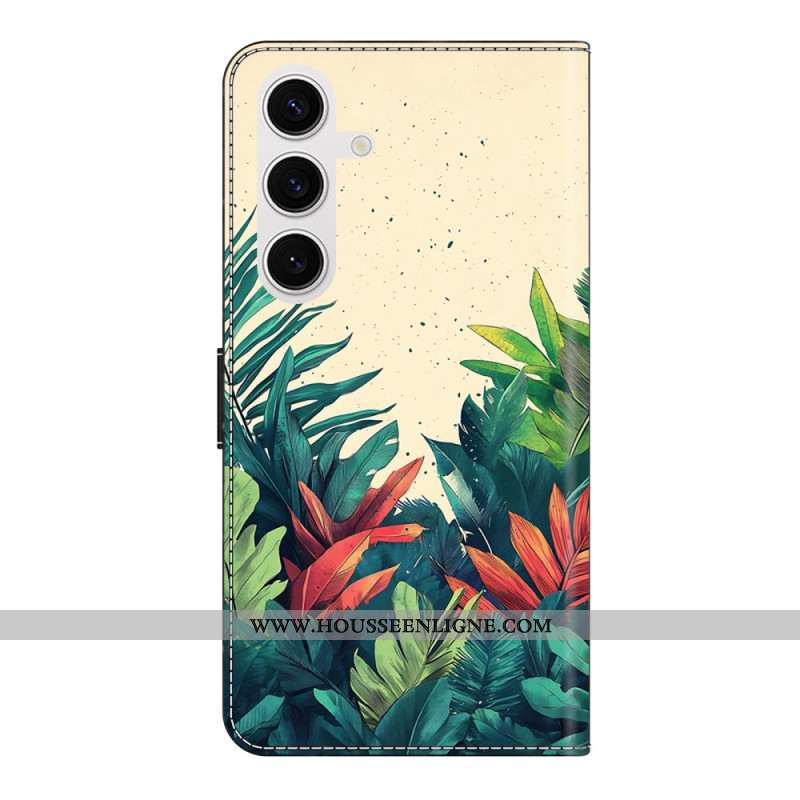 Housse Samsung Galaxy S26 Plus Feuilles