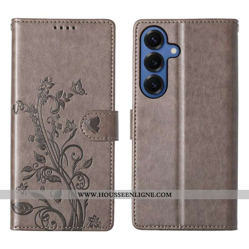 Housse Samsung Galaxy S26 Plus Fleurettes