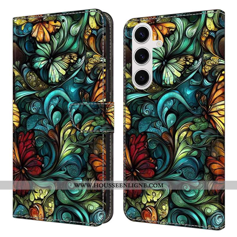 Housse Samsung Galaxy S26 Plus Fleurs et Plantes Aquarelle