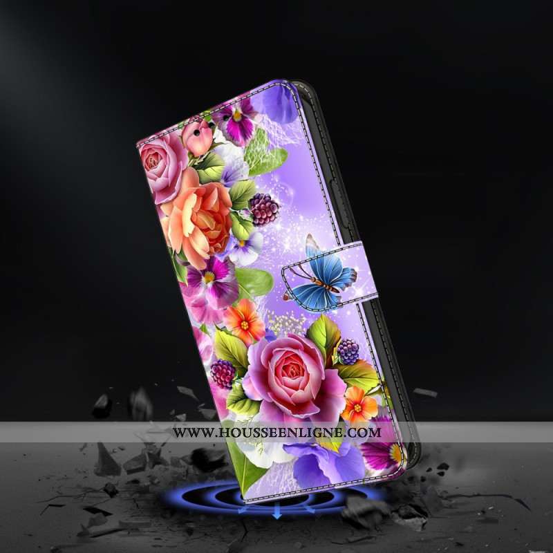 Housse Samsung Galaxy S26 Plus Fleurs Éblouissantes