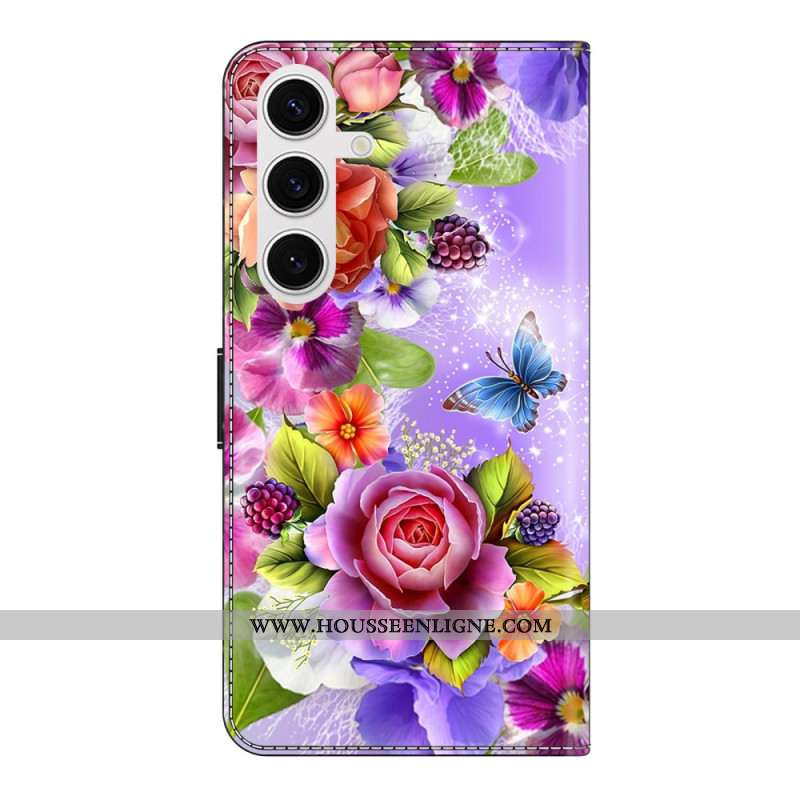 Housse Samsung Galaxy S26 Plus Fleurs Éblouissantes