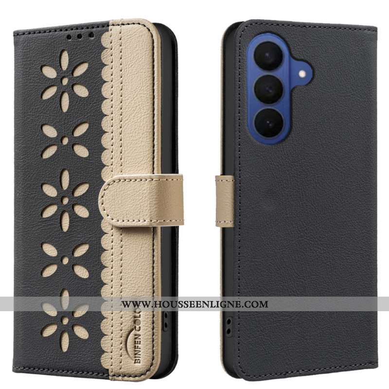 Housse Samsung Galaxy S26 Plus Florale BINFEN COLO