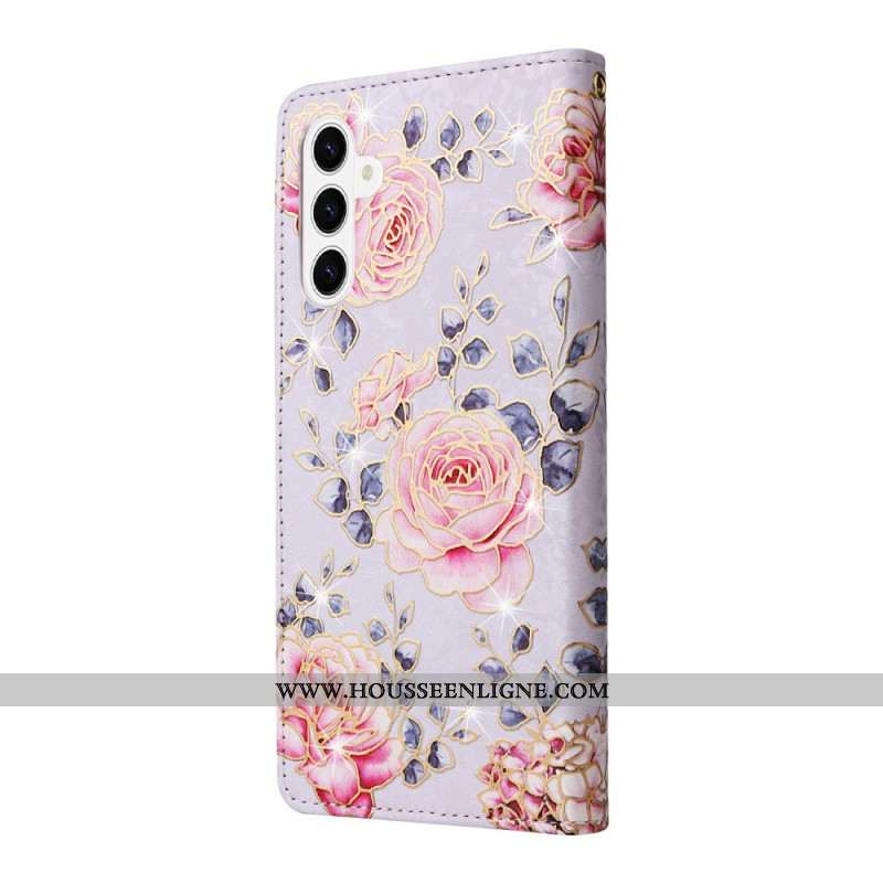 Housse Samsung Galaxy S26 Plus Florale