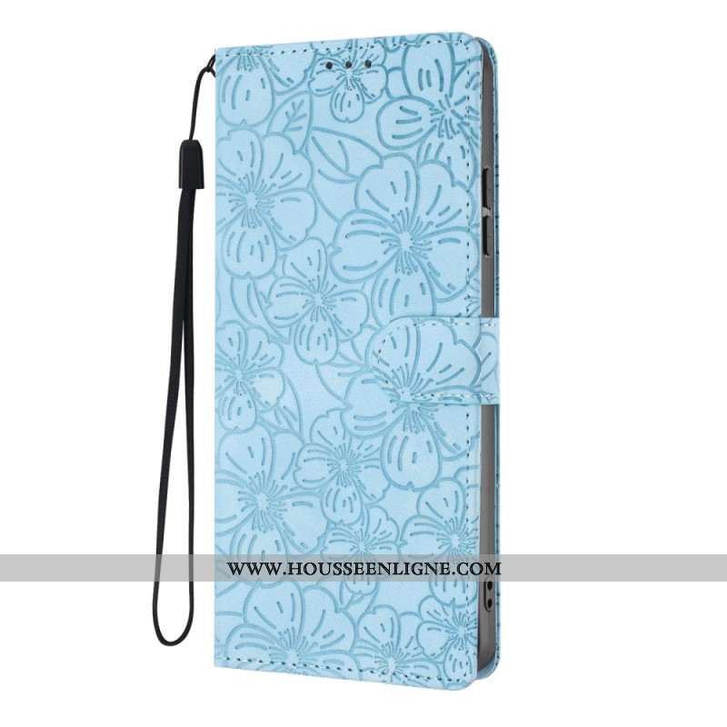 Housse Samsung Galaxy S26 Plus Gravure Fleurs de Cerisier