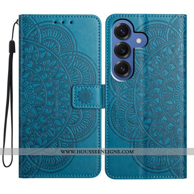 Housse Samsung Galaxy S26 Plus Gravure Mandala