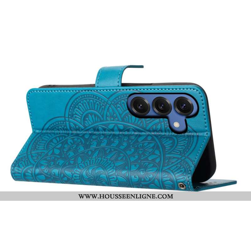 Housse Samsung Galaxy S26 Plus Gravure Mandala