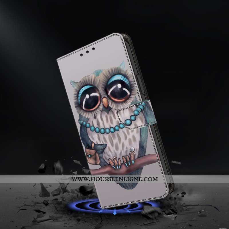 Housse Samsung Galaxy S26 Plus Hibou Collier