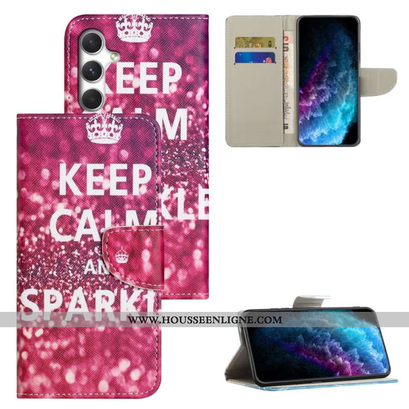 Housse Samsung Galaxy S26 Plus Keep Calm and Sparkle