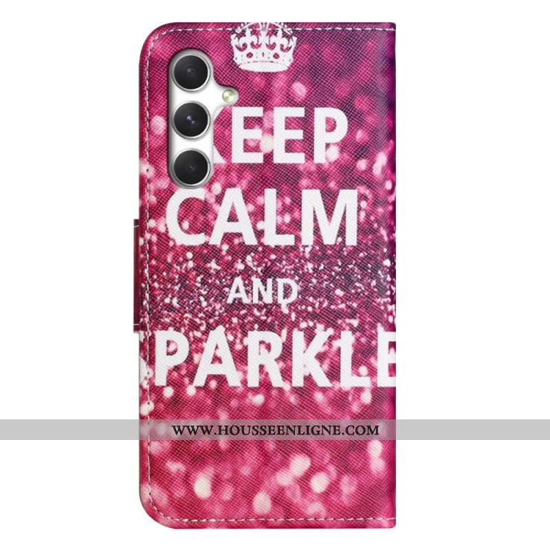 Housse Samsung Galaxy S26 Plus Keep Calm and Sparkle