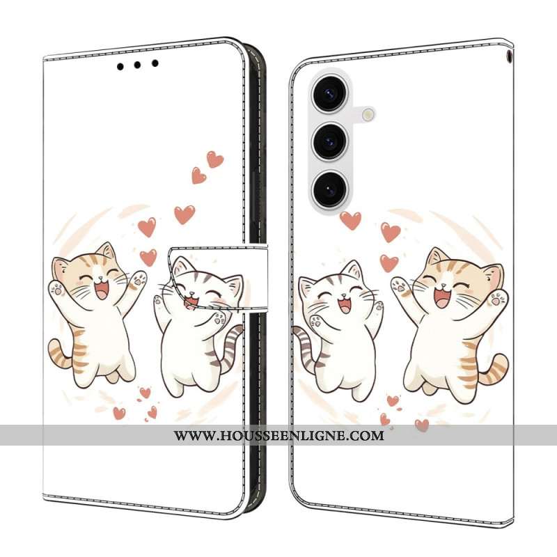 Housse Samsung Galaxy S26 Plus Love Cats