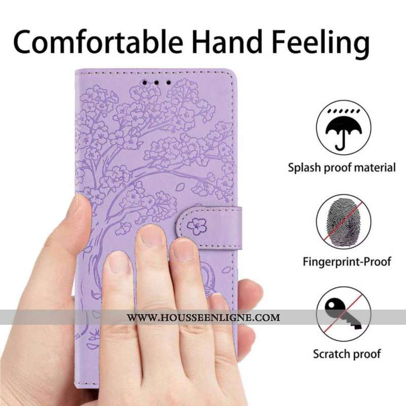 Housse Samsung Galaxy S26 Plus Motif Arbre et Chat