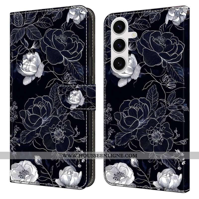 Housse Samsung Galaxy S26 Plus Motif Fleurs Vintage