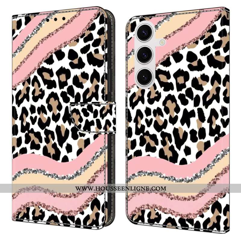 Housse Samsung Galaxy S26 Plus Motif Léopard Rayé