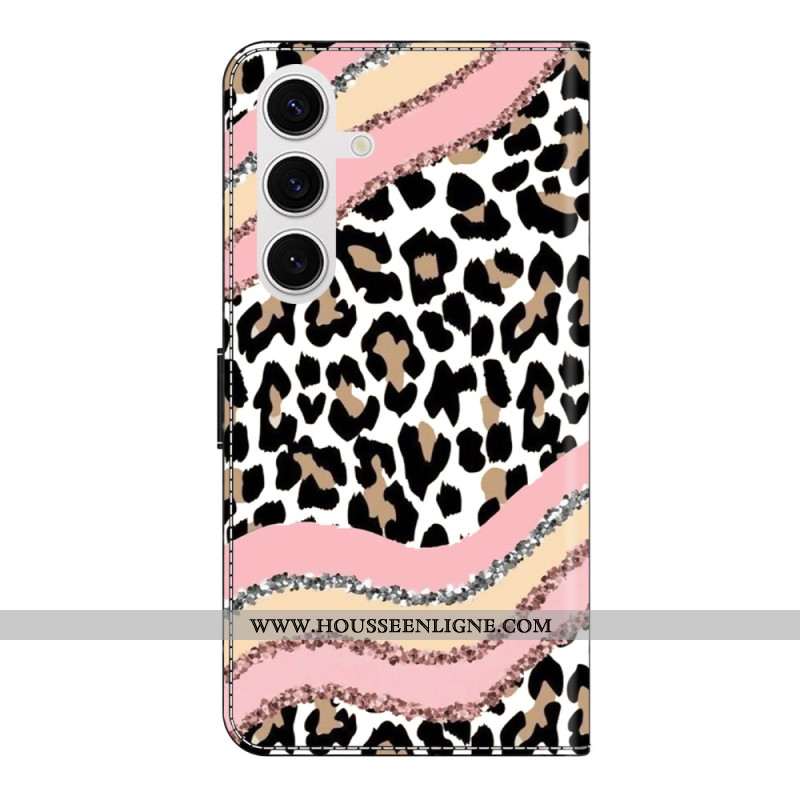 Housse Samsung Galaxy S26 Plus Motif Léopard Rayé