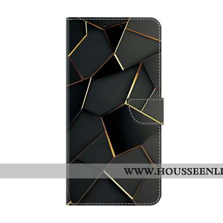 Housse Samsung Galaxy S26 Plus Motif Noir et Or