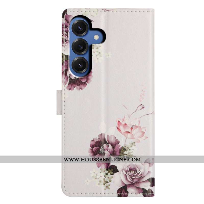 Housse Samsung Galaxy S26 Plus Motif Rose Croix