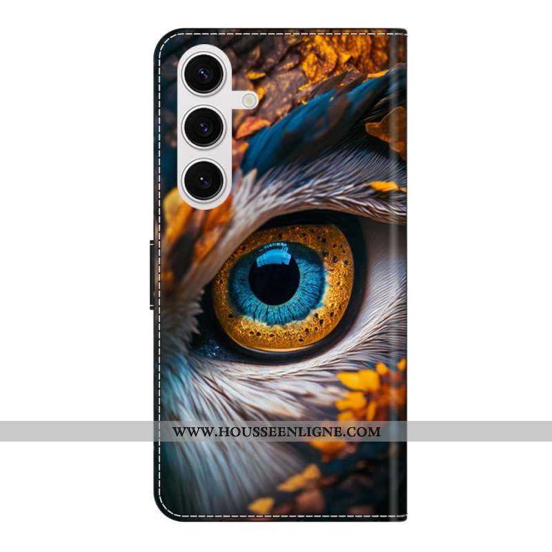 Housse Samsung Galaxy S26 Plus Motif Yeux Bleus