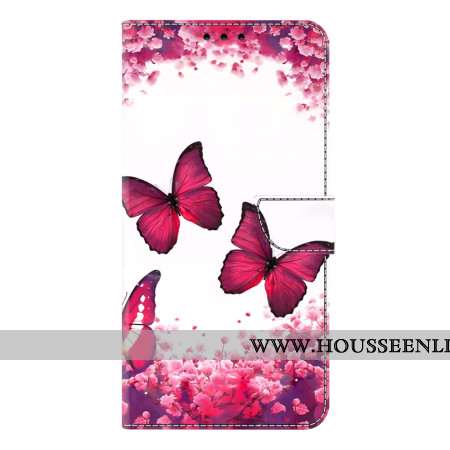 Housse Samsung Galaxy S26 Plus Papilllons Rouges