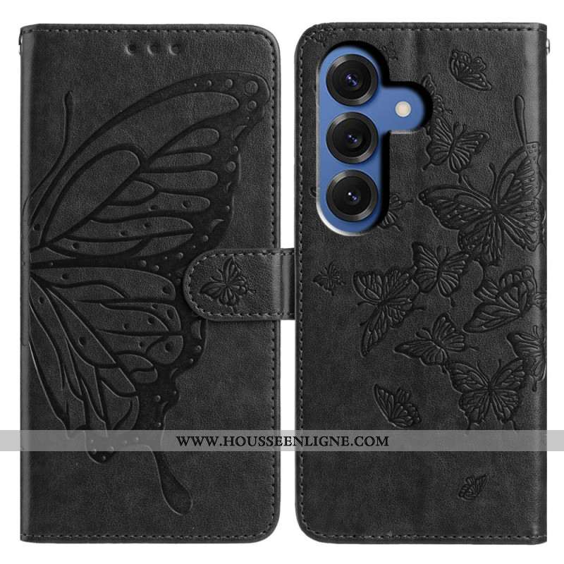 Housse Samsung Galaxy S26 Plus Papillon Baroque