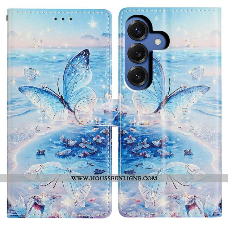 Housse Samsung Galaxy S26 Plus Papillon Océan