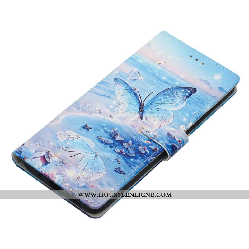 Housse Samsung Galaxy S26 Plus Papillon Océan