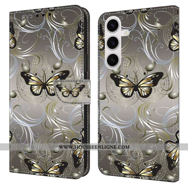Housse Samsung Galaxy S26 Plus Papillons Dentelle