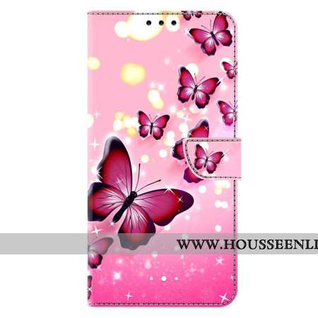 Housse Samsung Galaxy S26 Plus Papillons Roses