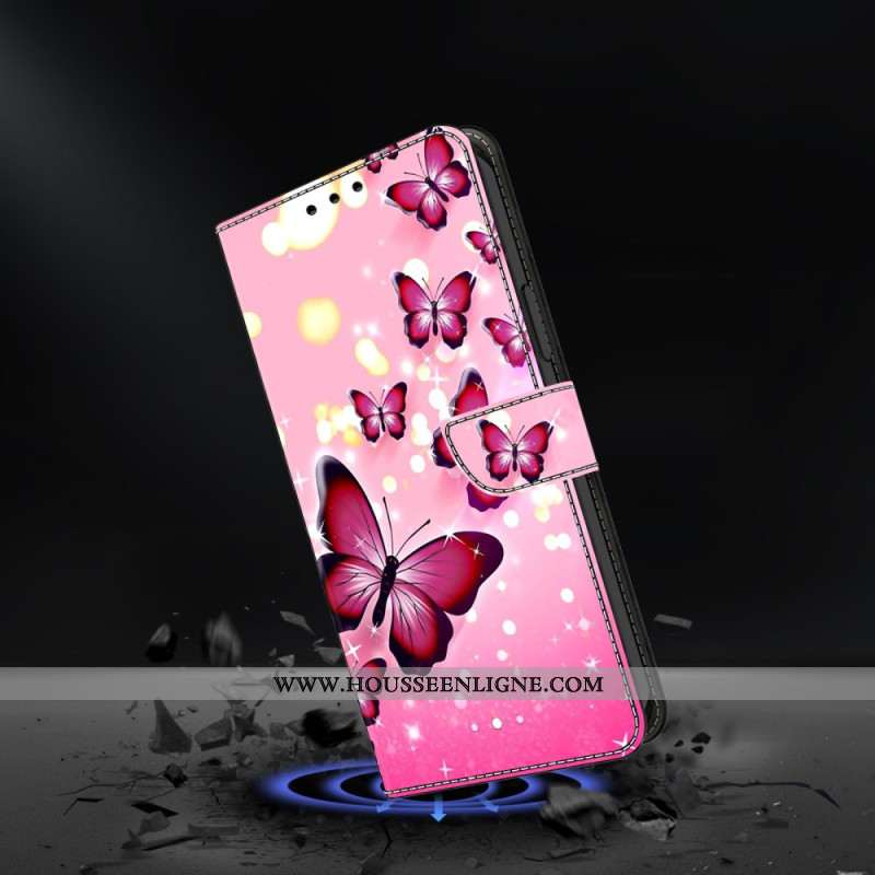 Housse Samsung Galaxy S26 Plus Papillons Roses