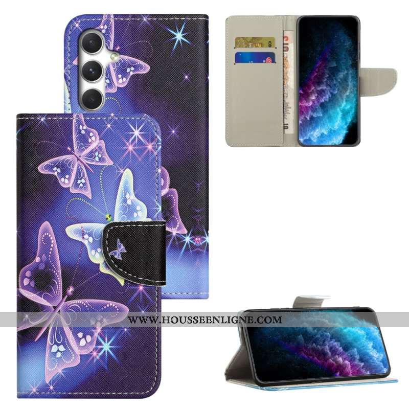 Housse Samsung Galaxy S26 Plus Papillons Scintillants