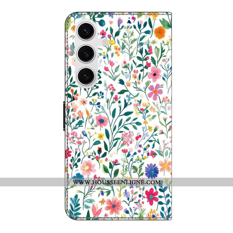 Housse Samsung Galaxy S26 Plus Petit Parterre Fleuri