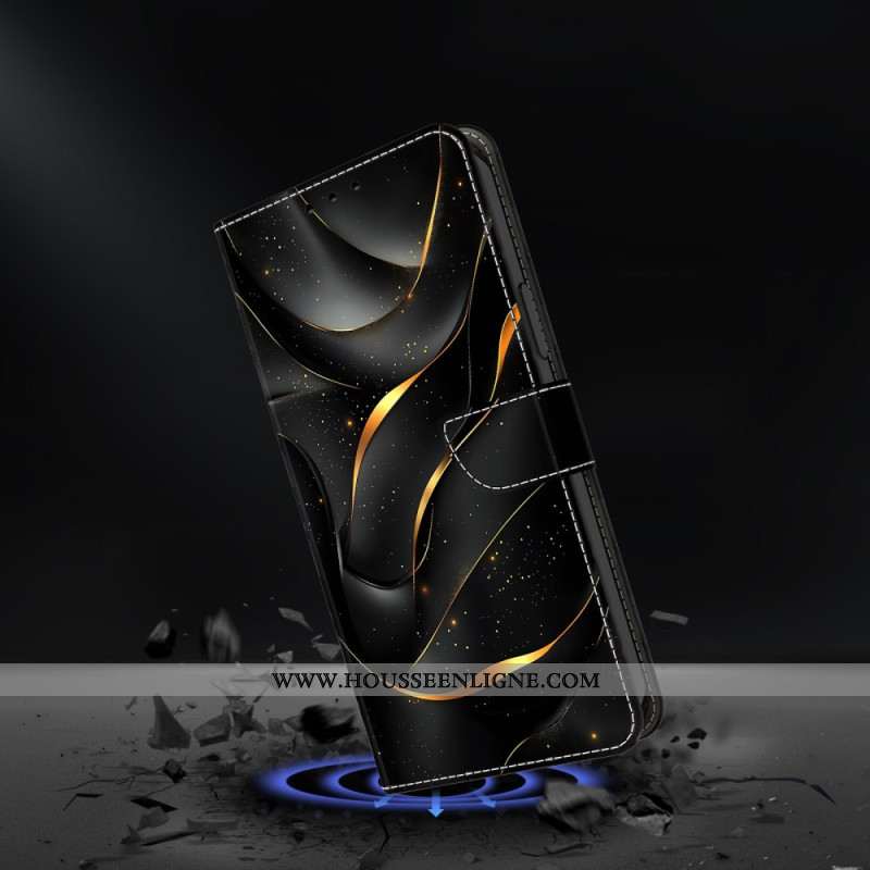 Housse Samsung Galaxy S26 Plus Ruban Doré