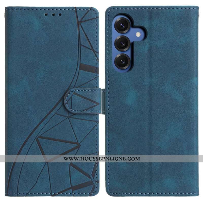 Housse Samsung Galaxy S26 Plus Triangles Gravés