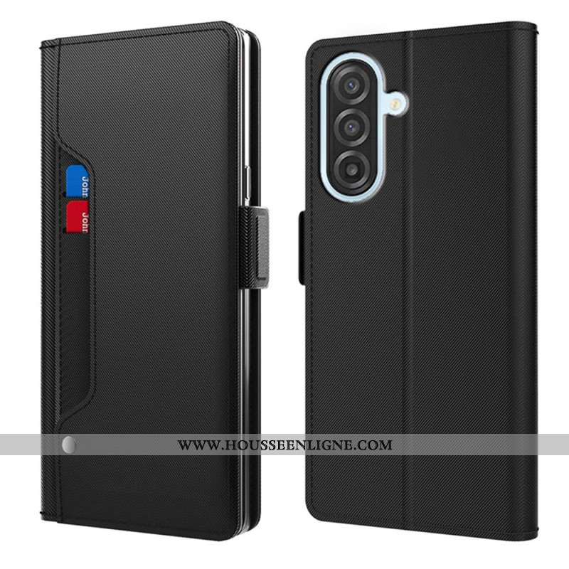 Housse Samsung Galaxy S26 Porte-Cartes Amovible et Miroir