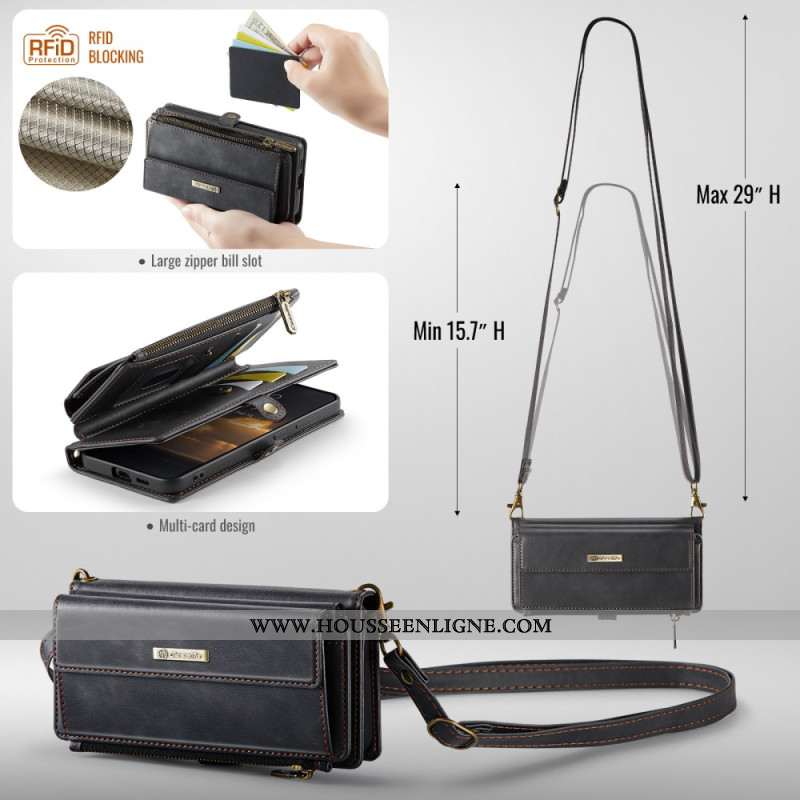 Housse Samsung Galaxy S26 Portefeuille CASEME