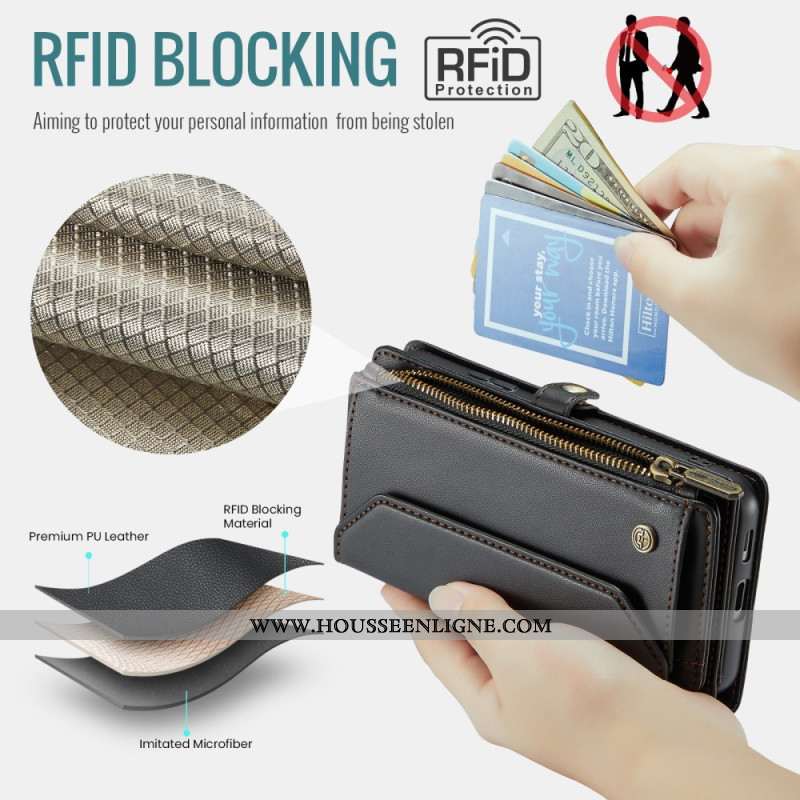 Housse Samsung Galaxy S26 Portefeuille CASEME