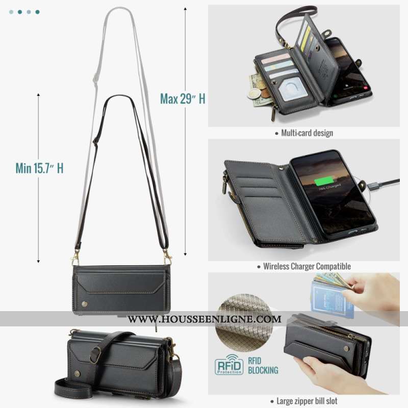 Housse Samsung Galaxy S26 Portefeuille CASEME