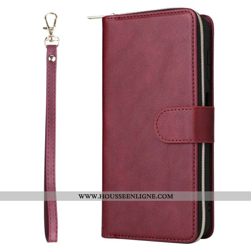 Housse Samsung Galaxy S26 Portefeuille Poche Zippée