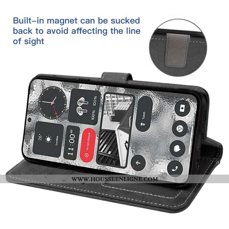 Housse Samsung Galaxy S26 Portefeuille Rétro avec Porte-Cartes Rotatif