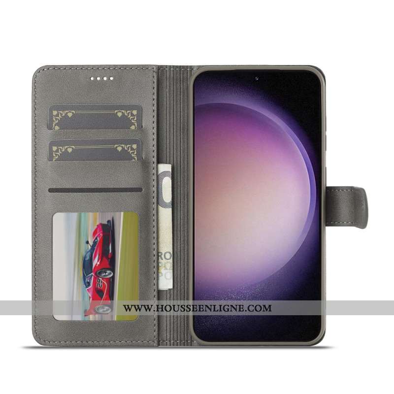 Housse Samsung Galaxy S26 Texture Cuir LC.IMEEKE