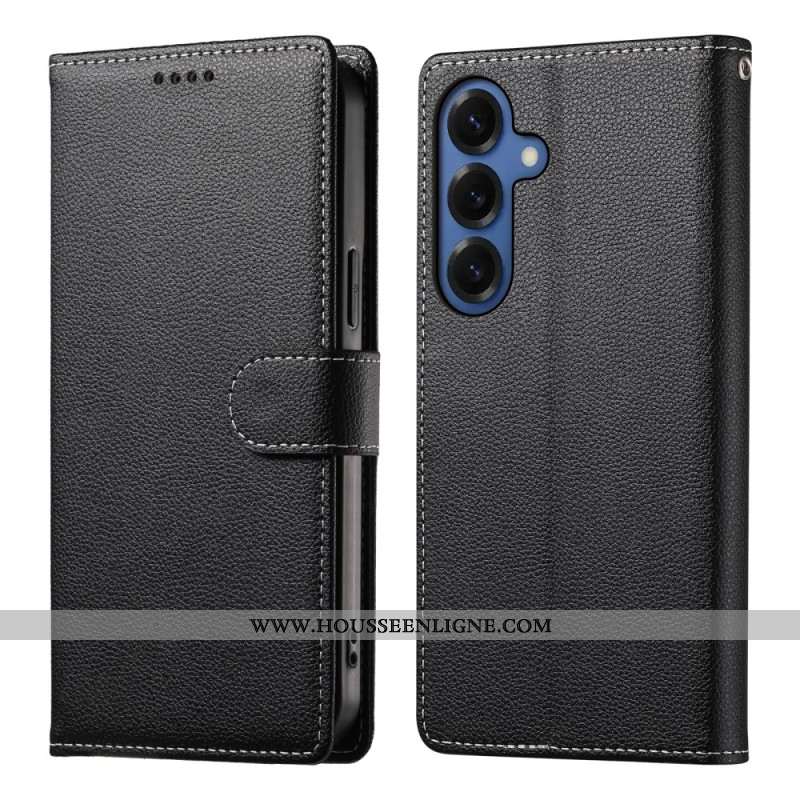 Housse Samsung Galaxy S26 Texture Litchi