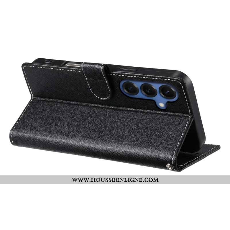 Housse Samsung Galaxy S26 Texture Litchi