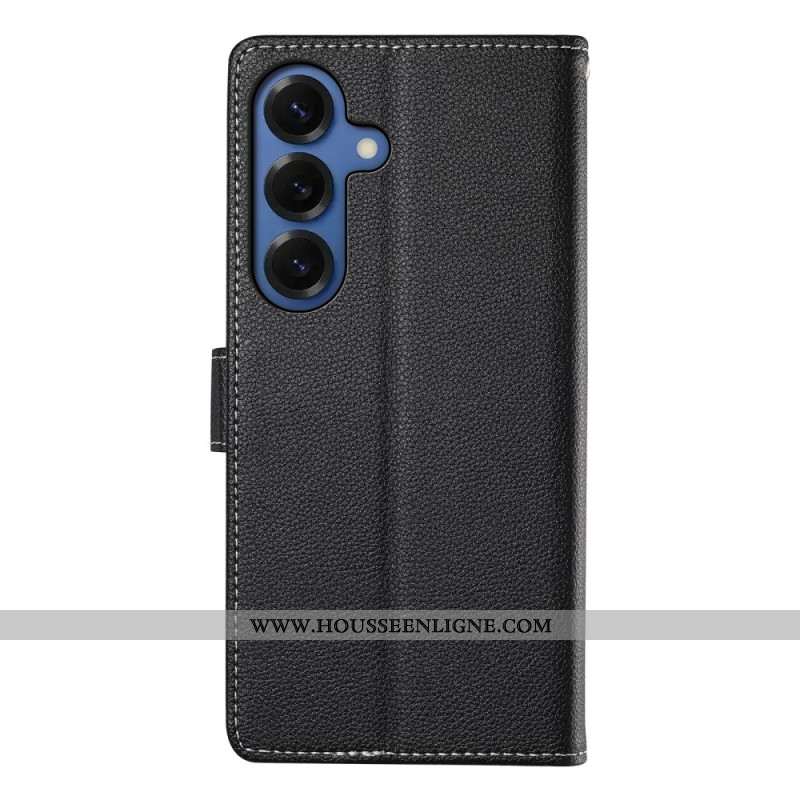 Housse Samsung Galaxy S26 Texture Litchi