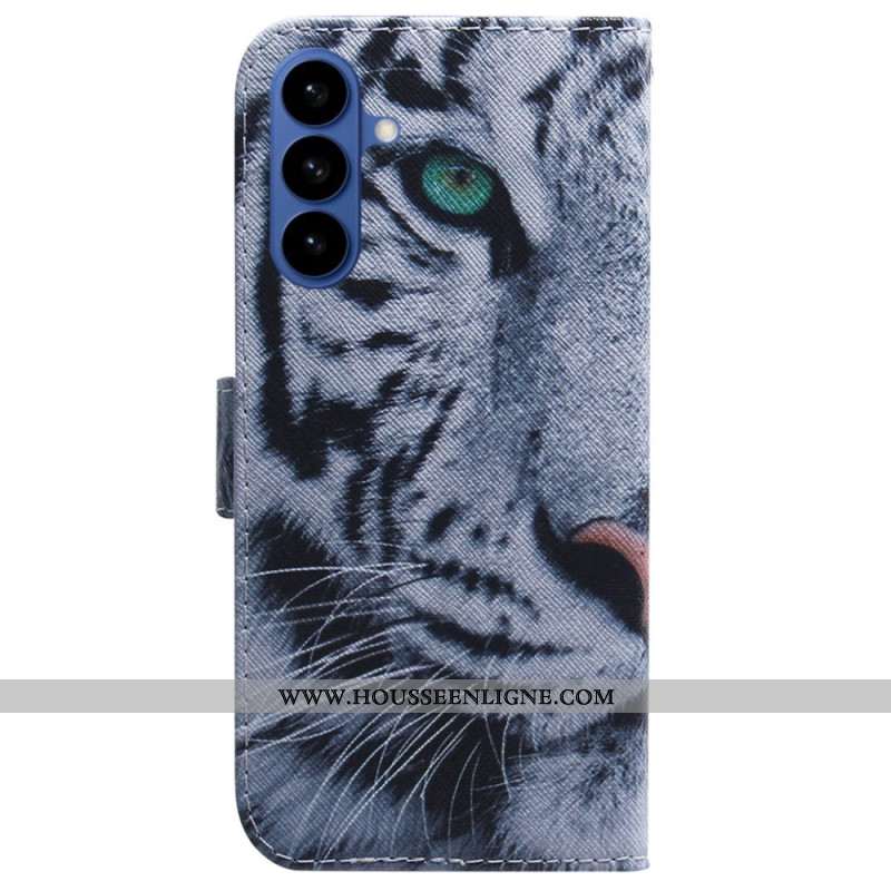 Housse Samsung Galaxy S26 Tigre Blanc