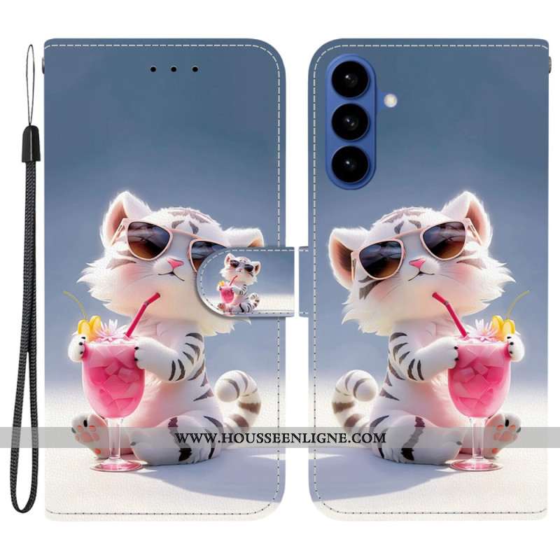 Housse Samsung Galaxy S26 Tigre Cartoon