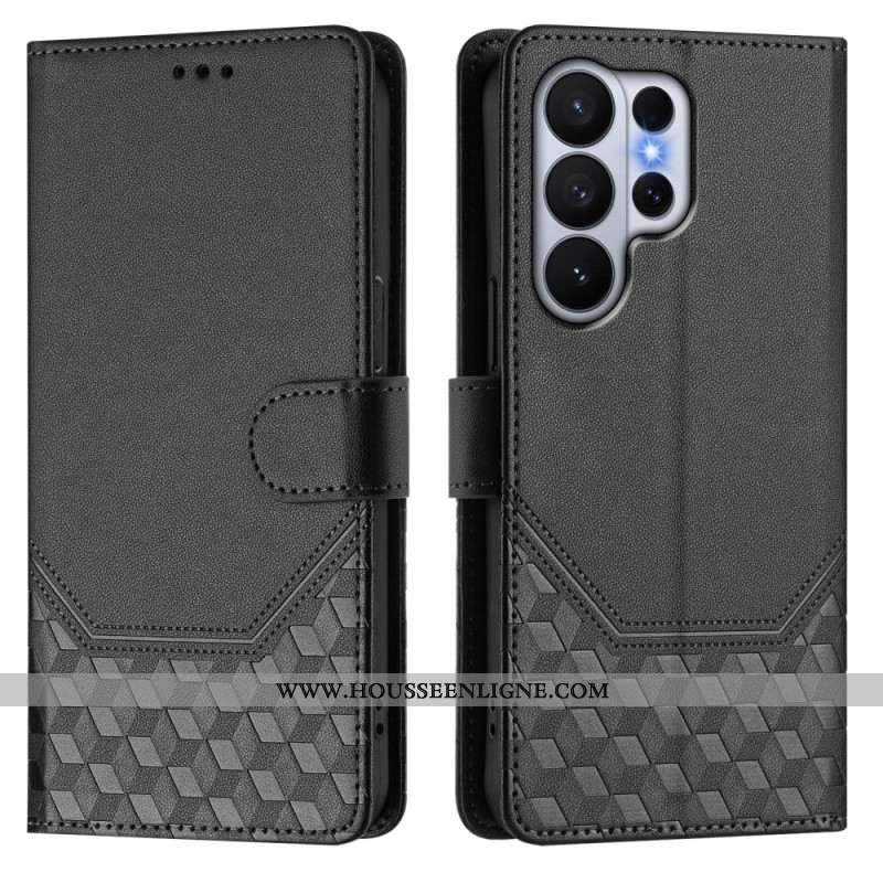 Housse Samsung Galaxy S26 Ultra Blocage RFID Design Cubes