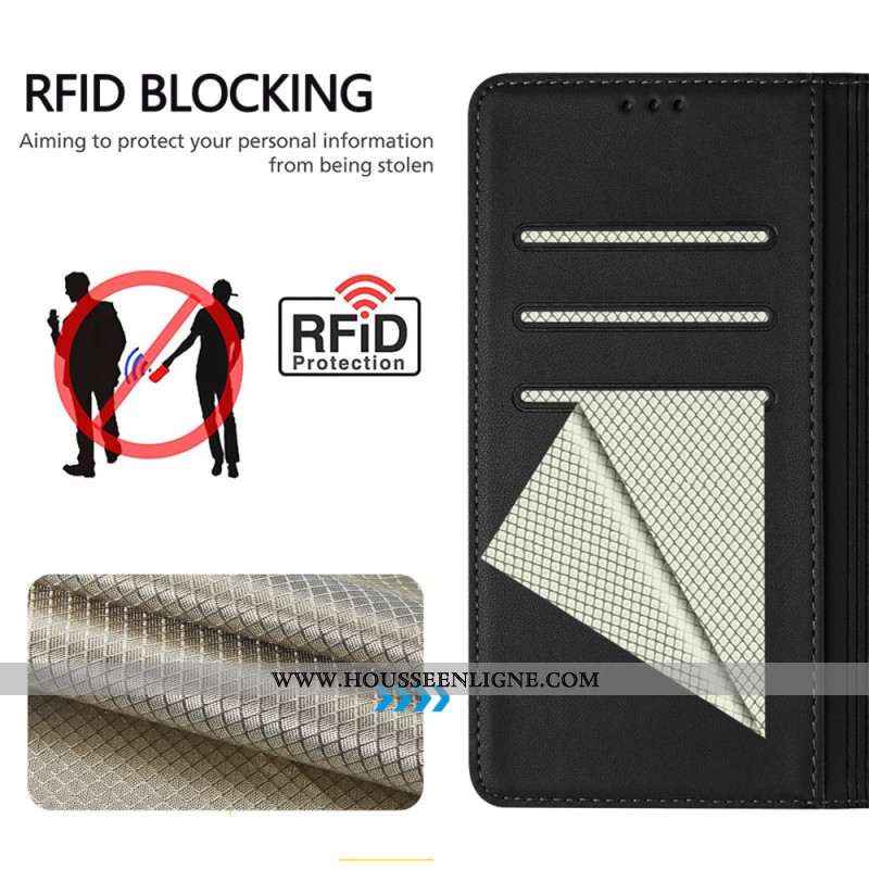 Housse Samsung Galaxy S26 Ultra Blocage RFID Design Cubes