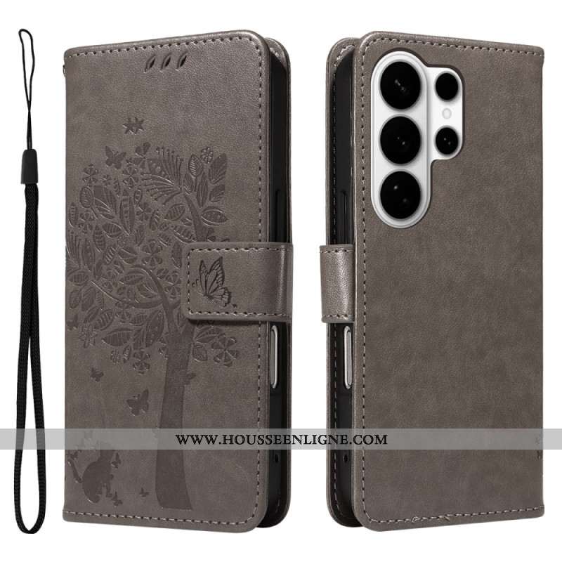 Housse Samsung Galaxy S26 Ultra Chat et Arbre